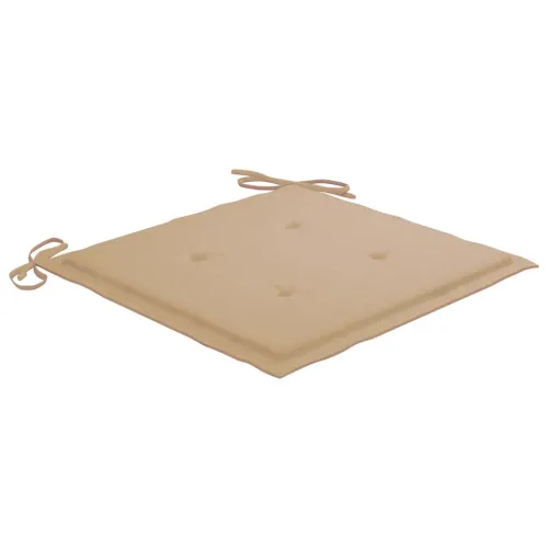 5-dijelni sklopivi vrtni blagovaonski set od bambusa - Bež 40 x 40 x 4 cm Cijena