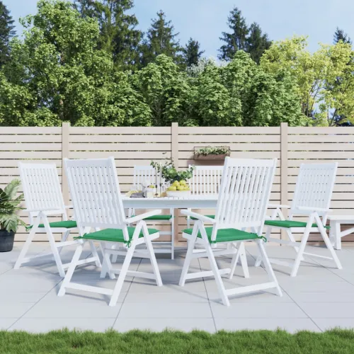 Jastuci za vrtne stolice 6 kom zeleni 50x50x3 cm tkanina Oxford - Zelena 50 x 50 x 3 cm 6 Zelena Cijena