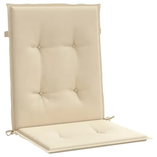 Jastuci za vrtne stolice 6 kom bež 100 x 50 x 3 cm od tkanine - Bež 100 x 50 x 3 cm 6 Cijena