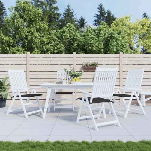 Jastuci za vrtne stolice 4 kom crni 50x50x3 cm tkanina Oxford - Crna 50 x 50 x 3 cm 4 Cijena