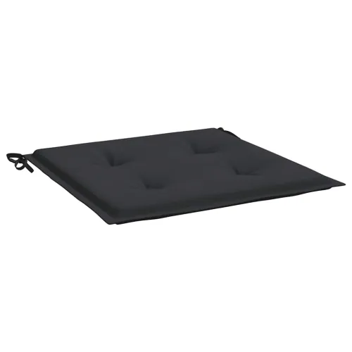 Jastuci za vrtne stolice 4 kom crni 50x50x3 cm tkanina Oxford - Crna 50 x 50 x 3 cm 4 Cijena