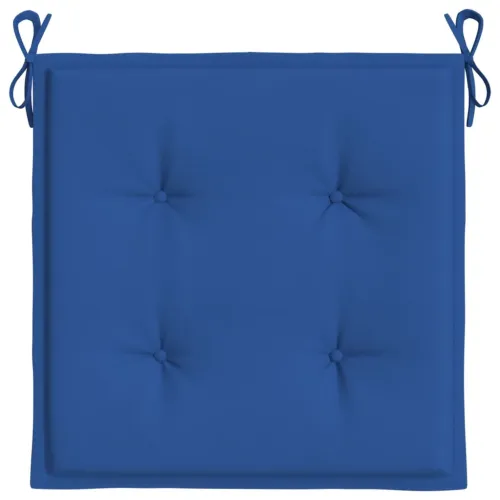 Jastuci za vrtne stolice 6 kom plavi 50 x 50 x 3 cm od tkanine - Kraljevski plava 50 x 50 x 3 cm 6 Cijena