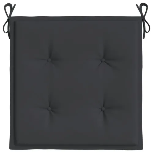 Jastuci za vrtne stolice 6 kom crni 50x50x3 cm tkanina Oxford - Crna 50 x 50 x 3 cm 6 Cijena
