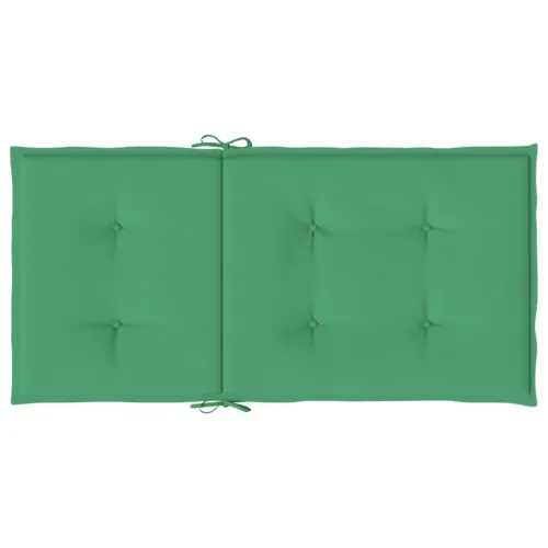 Jastuci za vrtne stolice 6 kom zeleni 100x50x3 cm od tkanine - Zelena 100 x 50 x 3 cm 6 Cijena