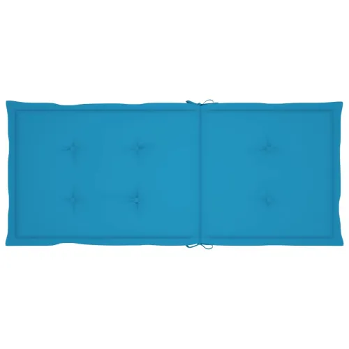 Stolica za ljuljanje od bambusa s jastukom - Plava 120 x 50 x 4 cm Cijena
