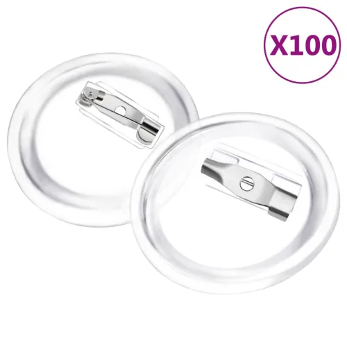 Set gumba za značke sa sigurnosnim iglama 100 kom akrilni 25 mm - 25 mm 25 mm Cijena