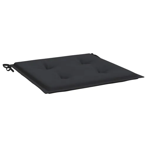 Jastuci za vrtne stolice 6 kom crni 40x40x3 cm od tkanine - Crna 40 x 40 x 3 cm 6 Cijena