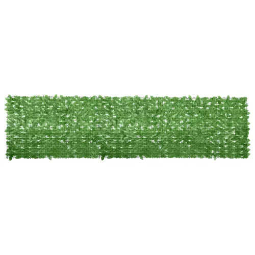 Balkonski zastor sa zelenim lišćem 400 x 100 cm - Zelena 400 x 100 cm 1 s breskvinim listovima Cijena
