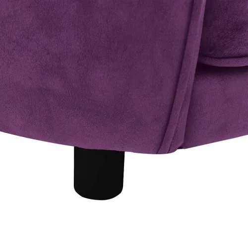 Sofa za pse bordo 69 x 49 x 40 cm plišana - Tamno crvena Cijena