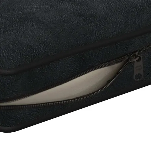 Sofa za pse crna 72 x 45 x 30 cm plišana - Crna Cijena
