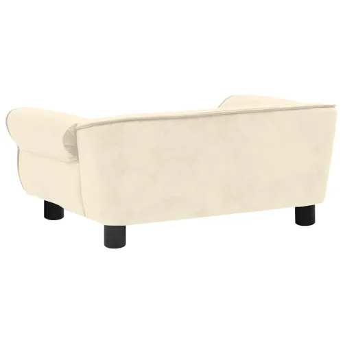 Sofa za pse krem 72 x 45 x 30 cm plišana - Krema Cijena