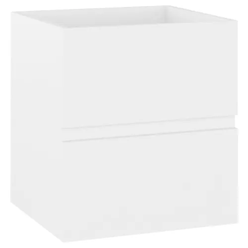 Ormarić s ugrađenim Lavabo - Umivaonikom bijeli od iverice - Bijela 41 x 38.5 x 45 cm bez slavine i odvoda Cijena