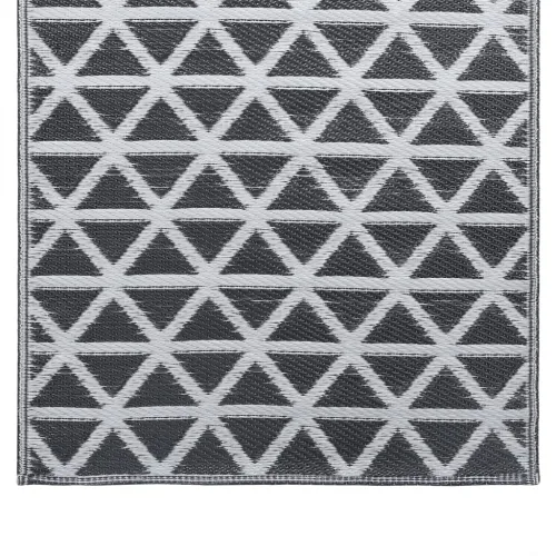 Vanjski tepih ARAKIL crni 160 x 230 cm PP - Crna 160 x 230 cm Cijena
