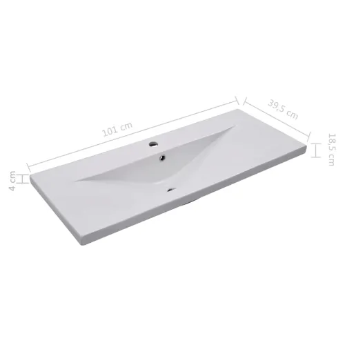 Ormarić s ugrađenim Lavabo - Umivaonikom siva boja betona drvena - Beton siva 100 x 38.5 x 45 cm bez slavine i odvoda Cijena