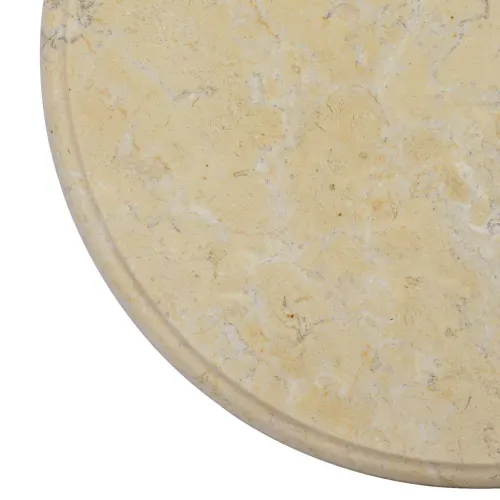 Stolna ploča krem Ø 40 x 2,5 cm mramorna - Krema Ø 40 x 2.5 cm Cijena