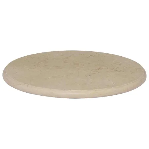 Stolna ploča krem Ø 50 x 2,5 cm mramorna - Krema Ø 50 x 2.5 cm Cijena