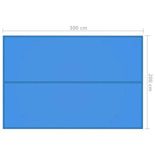 Vanjska cerada 3 x 2 m plava - Plava 3 x 2 m 1 Cijena