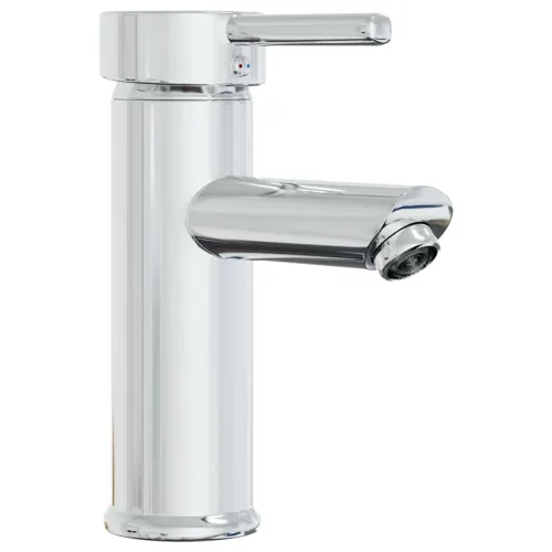 Ormarić s ugrađenim Lavabo - Umivaonikom bijeli konstruirano drvo - Bijela 80 x 38.5 x 45 cm 1 sa slavinom i odvodom Cijena