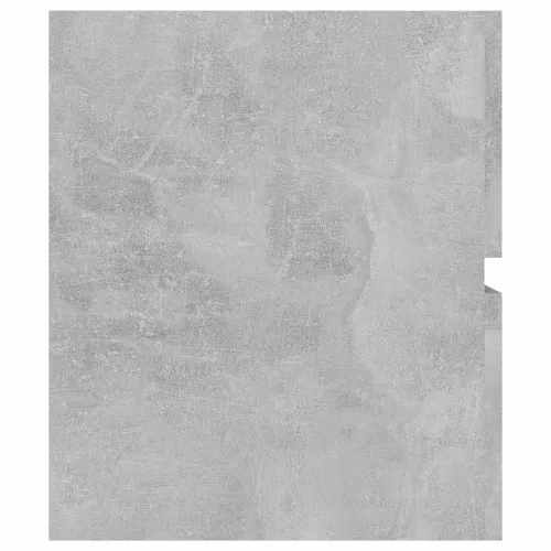 Ormarić s ugrađenim Lavabo - Umivaonikom siva boja betona drvena - Beton siva 90 x 38.5 x 45 cm sa slavinom i odvodom Cijena