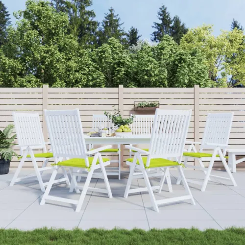 Jastuci za vrtne stolice 6 kom zeleni 50x50x3 cm tkanina Oxford - Svjetlozelena 50 x 50 x 3 cm 6 Cijena