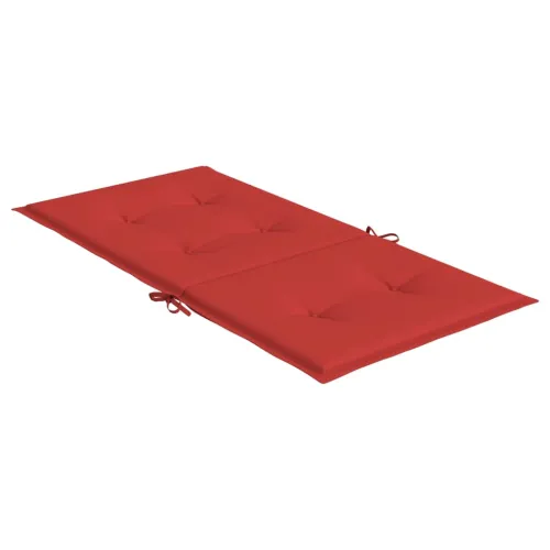 Jastuci za vrtne stolice 6 kom crveni 100x50x3 cm od tkanine - Crvena 100 x 50 x 3 cm 6 Cijena
