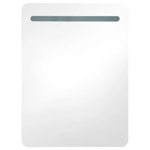 LED kupaonski ormarić s ogledalom boja betona 60 x 11 x 80 cm - Beton siva 1 Cijena