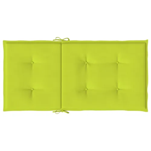 Jastuci za vrtne stolice 6 kom svjetlozeleni 100x50x3cm tkanina - Svjetlozelena 100 x 50 x 3 cm 6 Cijena