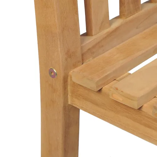 Vrtni blagovaonski set od 7 dijelova 200 x 100 cm masivno tikovino drvo - 6 x fotelja + stol Cijena