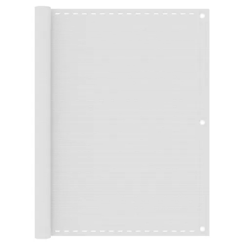 Balkonski zastor bijeli 120 x 400 cm HDPE - Bijela 120 x 400 cm 1 Cijena