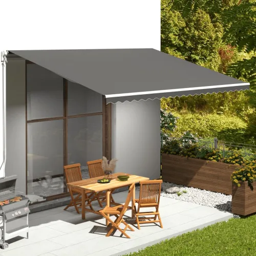 Platno za tendu - Zamjenska tkanina za tendu antracit 5 x 3,5 m - Antracit 5 x 3.5 m 1 Cijena