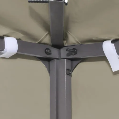 Zamjenski krov za sjenicu 310 g/m² bež 3 x 3 m - Bež 3 x 3 m 1 Bež Cijena