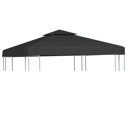 Zamjenski krov za sjenicu 310 g/m² tamnosivi 3 x 3 m - Tamno siva 3 x 3 m 1 Tamno siva Cijena