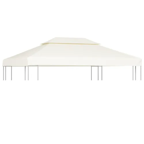 Zamjenski krov za sjenicu 310 g/m² krem bijeli 3 x 4 m - Krema 4 x 3 m 1 Krema Cijena