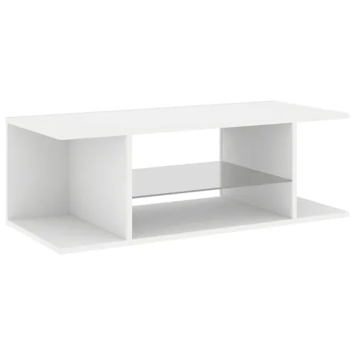 TV ormarić s LED svjetlima bijeli 90 x 39 x 30 cm - Bijela 1 Cijena