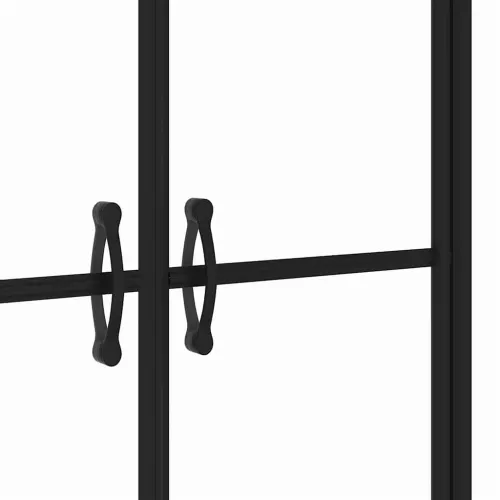 Vrata za tuš-kabinu prozirna ESG (98 - 101) x 190 cm - Crna 101 x 190 cm Jasno Cijena