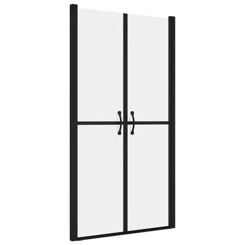 Vrata za tuš-kabinu matirana ESG (88 - 91) x 190 cm - Crna 91 x 190 cm Matirano Cijena