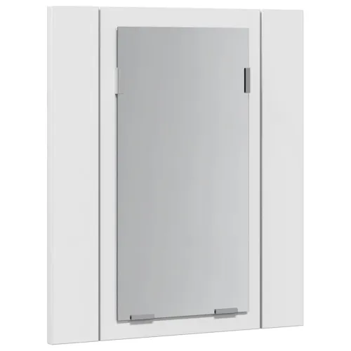 LED kupaonski ormarić s ogledalom bijeli 40x12x45 cm akrilni - Bijela 1 Cijena