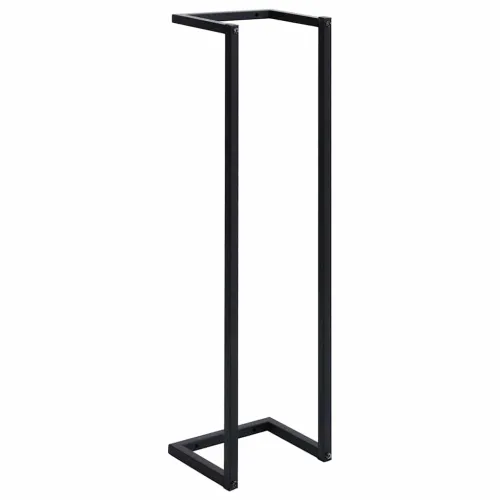 Stalak za ručnike crni 25 x 20 x 95 cm željezni - Crna 25 x 20 x 95 cm Cijena