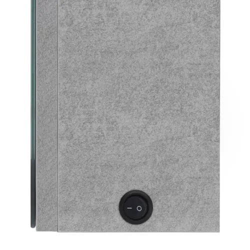 LED kupaonski ormarić s ogledalom boja betona 50 x 14 x 60 cm - Beton siva Cijena