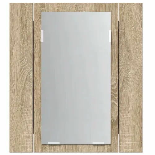 LED kupaonski ormarić s ogledalom boja hrasta 40x12x45 akrilni - Sonoma hrast Cijena