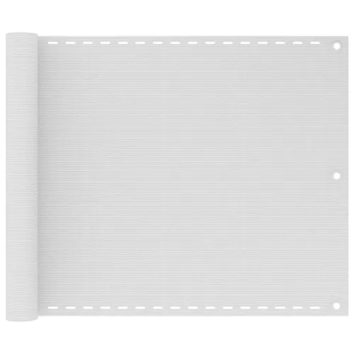 Balkonski zastor bijeli 75 x 300 cm HDPE - Bijela 75 x 300 cm Cijena