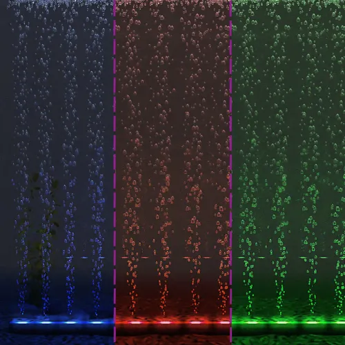LED svjetiljka s mjehurićima za akvarij RGB 107 cm - 107 cm Cijena