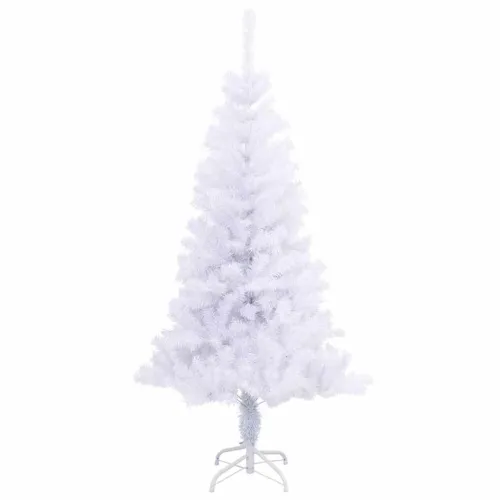 Umjetno božićno drvce sa stalkom 120 cm 230 grana - Bijela 120 x 65 cm Cijena