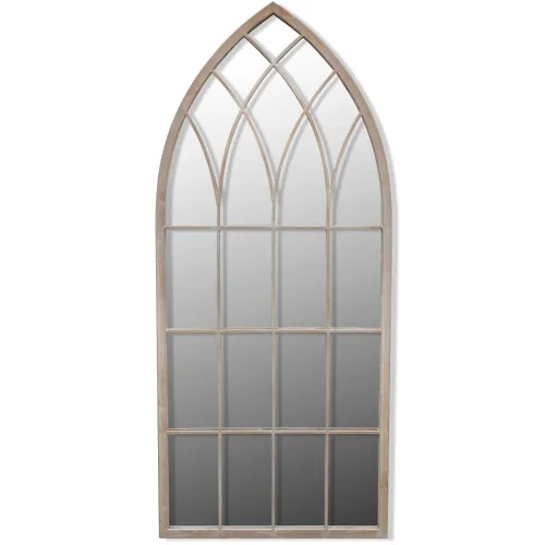 Rustikalno vrtno ogledalo 50 x 115 cm za unutarnju i vanjsku uporabu - 115 x 50 cm 1 Cijena