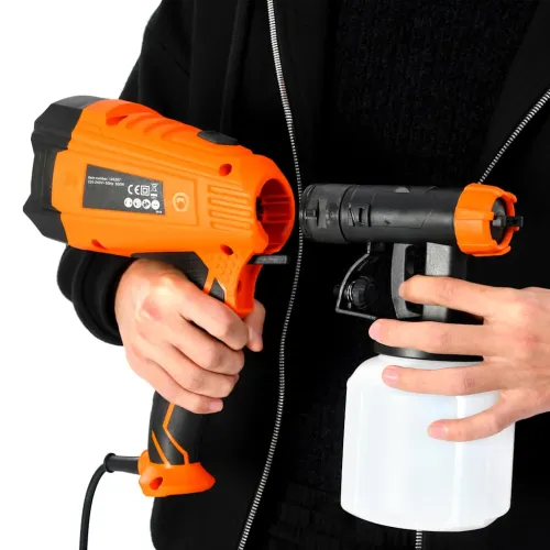 Električni pištolj za prskanje boje s 3 mlaznice 500 W 800 ml Cijena