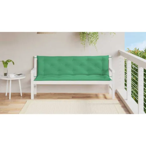 Jastuk za vrtnu klupu zeleni 150x(50+50)x7 cm od tkanine Oxford - Zelena 150 cm Cijena