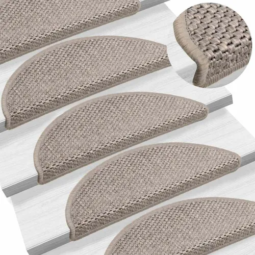 Ljepljivi tepisi za stepenice 15 kom 56x17x3 cm srebrni - Srebrno 56 x 17 x 3 cm 15 Cijena