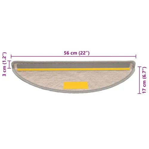 Ljepljivi tepisi za stepenice 15 kom 56x17x3 cm srebrni - Srebrno 56 x 17 x 3 cm 15 Cijena