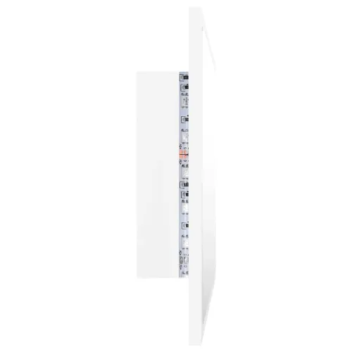 LED kupaonsko ogledalo bijelo 60 x 8,5 x 37 cm akrilno - Bijela Cijena