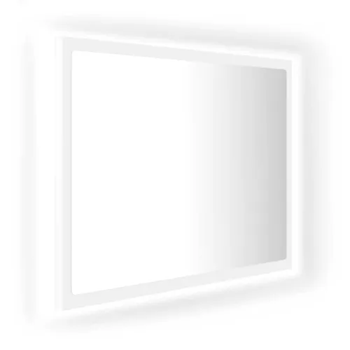 LED kupaonsko ogledalo bijelo 60 x 8,5 x 37 cm akrilno - Bijela 1 Cijena